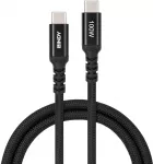 USB Laidas - Lindy 32026 1 m USB-C Į USB-C 100 W PD Laidas Juodas