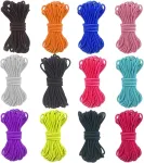 Elastingas siūlas 2.5 mm, 12 spalvų rinkinys papuo&scaron;alams ir rankdarbiams