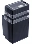Superled Led fasadinis &scaron;viestuvas, sodo sieninis &scaron;viestuvas Antracito spalvos 1xgu10 aliuminis Ip54