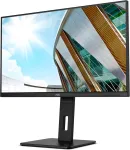 Aoc U32p2 - 32 colių Uhd monitorius, reguliuojamo auk&scaron;čio (3840 x 2160, 75 Hz, Hdmi 2.0, Displayport, Usb &scaron;akotuvas) juodas