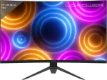Lc-power lc-m27qc 27 colių lenktas žaidimų monitorius, qhd rai&scaron;ka 2560 x 1440, 180 hz, 1500r, 4000:1, va panelė, amd freesync, 1 ms mprt, 125.1% srgb, 93.8% dci-p3, dp/hdmi, juodas