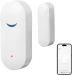 Utebit lango signalizacija apsaugai nuo įsilaužimo, mini i&scaron;manusis wifi lango jutiklis apsaugai nuo įsilaužimo durų su programėle lango signalizacijos jutiklis namų apsaugos durų signalizacijos sistemos suderinamumas su alexa google