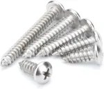 Ansiedio medvaržčiai apvalia galvute Phillips varžtai metalo lak&scaron;tų varžtai nerūdijančio plieno medienos drožlių plok&scaron;tės varžtai M4 x 20 mm 50 vnt.