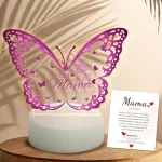 Taimeimao dovanos mamai, a&scaron; myliu tave, mama, led naktinė lemputė, drugelio naktinė lemputė, dovana mamai, advento kalendoriaus užpildas mamai, motinoms, dovanos mamai