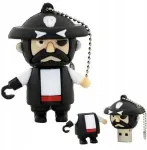 Intenso Indygo usb atmintinė greita flash drive ultra atmintis pakabukas dovana piratas 16gb