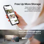 Wigont 128 gb usb atmintinė, skirta iphone, saugokite daugiau nuotraukų ir vaizdo įra&scaron;ų, visas metalinis ra&scaron;iklis suteikia daugiau vietos jūsų telefone. usb atmintinė suderinama su ios/android/pc.