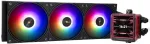Thermalright Fw 360 Ultra Argb Juodas Cpu vandens au&scaron;intuvas, 3 Pwm ventiliatoriai, vandens au&scaron;inimas, Ips Lcd ekranas su 480 x 480 rai&scaron;ka, skirtas Am4/am5 ir Intel Lga1700/1851, 2.88 colių ekranas