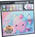 Diamantiny - mielas kawaii paveikslas pagal skaičius a4, įvairiaspalvis 96283