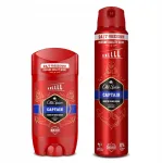 Old Spice Captain rinkinys: dezodorantas pur&scaron;kiklis 250ml + pie&scaron;tukinis dezodorantas 85ml tėčiui