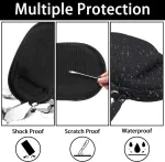 Kompiuterio kolonėlės Aenllosi dėklas Jbl Clip 5 Bluetooth garsiakalbiui, juodas