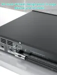 90 laipsnių optinis kabelis optinis audio kabelis toslink optinis kabelis &scaron;viesolaidinis kabelis namų kinui, televizoriui, soundbar'ui, žaidimų konsolei, blu-ray grotuvui, garsiakalbiui, projektoriui, stiprintuvui (1,5 ft/0,5 m)