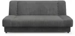 Mebel Elite I&scaron;skleidžiama sofa-lova PIANO, 190 cm, tamsiai pilka, velvetino