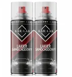 Toyota 077 baltas bazinis триsluoksnis automobilių lakas 2x200ml