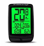 Bevielis dviračio kompiuteris spidometras atsparus vandeniui lcd bike