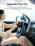 Zoachii aux bluetooth 5.4 adapteris, laisvų rankų skambučiai ir belaidis muzikos srautinis perdavimas automobiliui, namų stereo garsiakalbiui, stiprintuvo garso sistemai