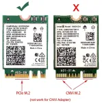 M.2 Ngff A Key į Mini Pci-e Adapteris Wifi Kortelėms