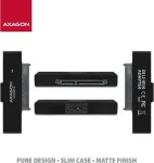 Axagon Adsa-1s6 Usb 3.0 i&scaron;orinis standžiojo disko dėklas 2.5 colio Sata I/ii/iii 6g Uasp, Ssd, Hdd standiesiems diskams
