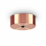 Pakabinamas &scaron;viestuvas Ideal Lux rosone magnetico 1 luce rame brunito