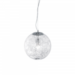 Pakabinamas &scaron;viestuvas Ideal Lux Suspended lamp with 1 light MAPA MAX, E27, baltas