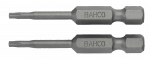 rinkinys 2 vnt. antgaliai 1/4" Torx T10/50mm, Bahco [59S/50T10-2P]