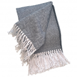 Medvilninis pledas "Ibiza Pilkas" 140x200 cm