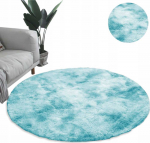 Strado Ombre apvalus kilimėlis 120x120 OmbreBlue (&Scaron;viesiai mėlynas) universalus () - 22264-uniw