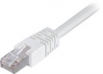 Deltaco Deltaco patch kabelis - 20 m - baltas
