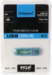 &bdquo;Intenso Rainbow Line&ldquo; 4 GB USB atmintinė 2.0