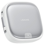USAMS Kabelis pintas 3in1 MicroUSB/USB-C/Lightning 60W sidabro spalvos SJ650USB02 (US-SJ650)