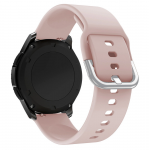 Hurtel Uniwersalny silikonowy dirželis do smartwatcha Silicone Strap TYS plot. 22mm rožinis