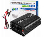 Nvox Įtampos keitiklis voltas ips 1200 duo 12/24/230v (600/1200w) + usb