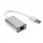 Adapteris LAN / USB-A, sidabro sp.