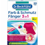 Skalbinių servetėlės saugančios spalvą ir sugeriančios purvą DR.Beckmann 20vnt