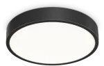 Lubinis &scaron;viestuvas Ideal Lux 26W LED plafonas RAY, juodas, 3000/4000K, IP44, 327600