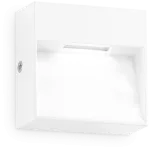 Sieninis &scaron;viestuvas Ideal Lux 1,5W LED sieninis fasado &scaron;viestuvas DEDRA, baltas, 3000K, IP65, 328638