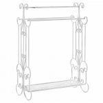 Beliani Lumarko rank&scaron;luosčio laikiklis 60 x 90 cm baltas GLADIS!