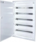 Eti Polam 001101296 Modulinis skirstomasis skydas 5x24, įleidžiamas IP40, baltos metalinės durys, gnybtas PE3x24 N4x11 ERP24-5 001101296