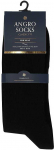 Vilnonės klasikinės kojinės vyrams Angro XXL, juodos