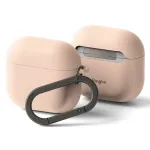 Apple AirPods 4 Ringke silikoninis dėklas jūsų ausinėms smėlio spalvos