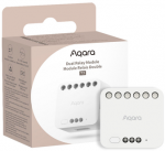 Aqara dvigubos relės modulis T2 | Dviguba relė | &bdquo;Zigbee&ldquo;, &bdquo;Apple HomeKit&ldquo;, &bdquo;Matter&ldquo;, &bdquo;Google Home&ldquo;, &bdquo;Alexa&ldquo;, DCM-K01