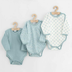 New Baby Naujas Baby Classic II Uni 3vnt pilnas užtrauktukas body mėtų, dydis 56 (0-3m), 56 (0-3m)