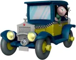 Plastoy Gaston Taxi Fiat 509 money box figure 15cm