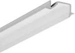 LED juostos profilis DIAGONAL10 C, baltas, 2m