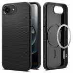 &bdquo;Spigen Liquid Air MagSafe&ldquo; dėklas, skirtas iPhone 16e / 17e &ndash; matinis juodas
