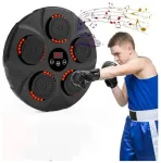 Muzikinis boksas I&scaron;manusis muzikinis bokso aparatas su LED &scaron;viesa Bluetooth elektroninis bokso taikinys su bokso pir&scaron;tinėmis vaikams / suaugusiems
