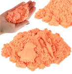Kinetinis smėlis, 1kg, oranžinis