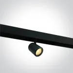 12W LED akcentinis &scaron;viestuvas į magnetines sistemas ONELIGHT MINI/MIDI/MAXI, juodas, 3000/3500/4000K, 42114A/B/V