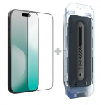 Nillkin Apsauginis stiklas 2.5D CP+ PRO juodos spalvos skirtas Apple iPhone 17 Pro (su aplikatoriumi)