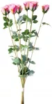 Dirbtinė rožių puok&scaron;tė, 70 cm - Violetinė