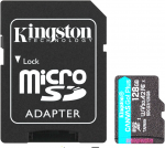 Atminties kortelė Kingston 128GB Micro SD
